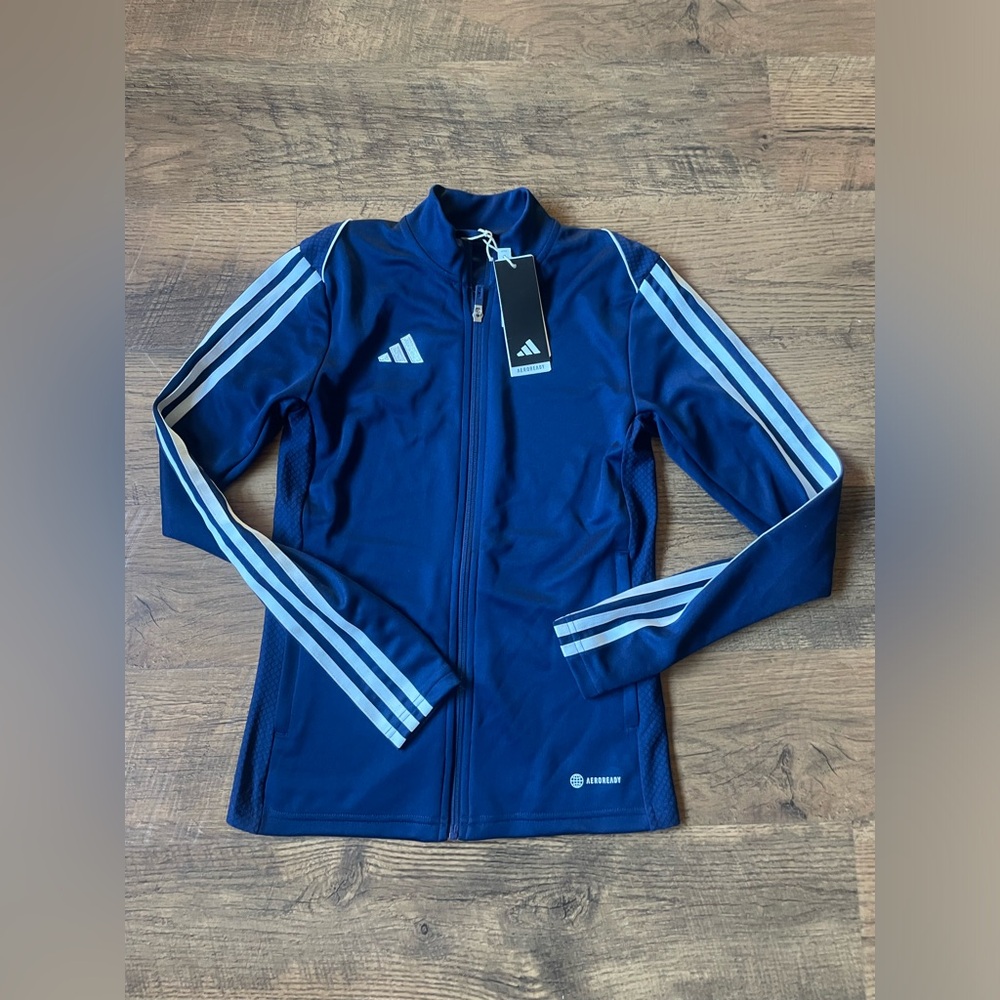 ADIDAS blue jacket NWT